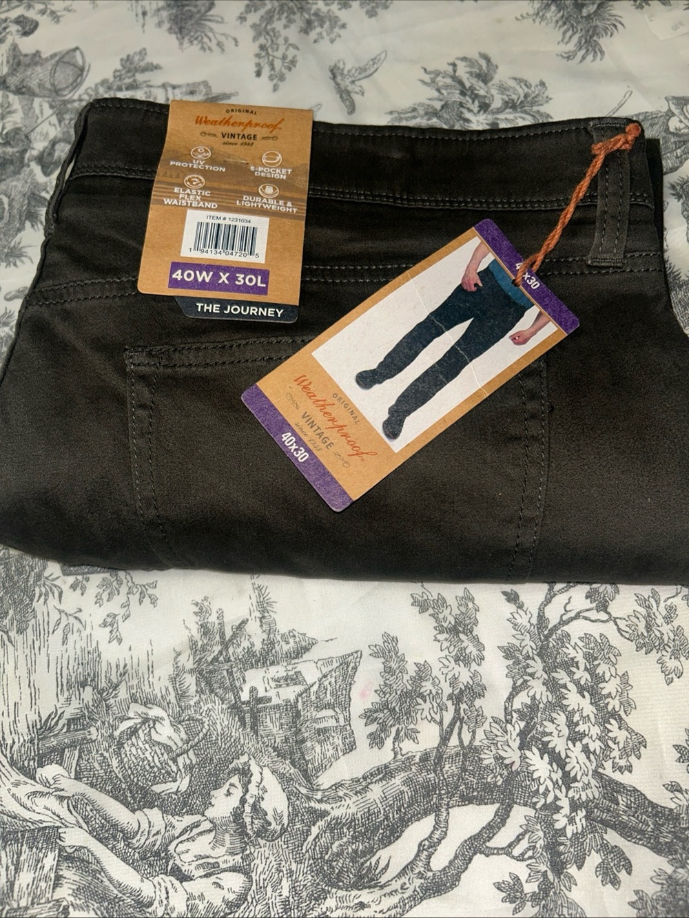 Weatherproof Heatherweight Vintage The Journey Jeans - Dark green